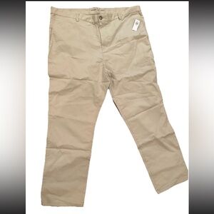 Old Navy Men's Khaki Straignt Built-inFlex Pants